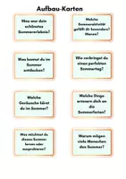Vorschau - Stundenentwürfe - Reflexionskarten „Kreativ durch den Sommer“ – DaZ & Sommerschule - Seite 2