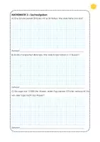 Vorschau - Arbeitsblätter - Ferienheft für die 5. und 6. Klasse 🌞 | Mathe, Deutsch & NMG | Lernheft mit Lösungen für die Sommerferien - Seite 3