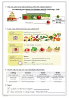 Vorschau - Arbeitsblätter - Obst und Gemüse - Ernährung und Soziales ES - Seite 1