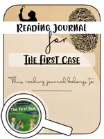 Vorschau - Arbeitsblätter - Reading Journal *THE FIRST CASE* - Seite 1