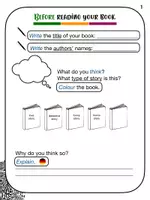 Vorschau - Arbeitsblätter - Reading Journal *THE FIRST CASE* - Seite 2