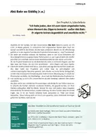 Vorschau - Arbeitsblätter - irubildung_ Aschara Mubaschschara - Abu Bakr (ra) - Seite 1