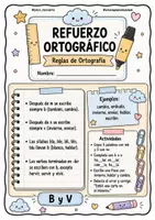 Vista previa - Hojas de trabajo - MATERIAL ortografía y gramática - página 3