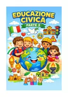 anteprima - Esercizi - ✏️QUADERNO Di EDUCAZIONE CIVICA PARTE 2 - Pagina di copertina