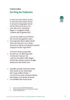 Vorschau - Text - Der Ring des Polykrates von Friedrich Schiller – Ballade mit Hörtext - Seite 2
