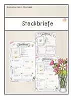 Vorschau - Arbeitsblätter - Steckbriefe - Deckblatt