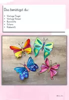 Vorschau - Mal- und Bastelvorlagen - Kunst: Schmetterling Mix and Match – Kunstprojekt mit Bastelvorlagen & Anleitung (Frühling, Klasse 1, 2, 3, 4, auch fachfremd) #kreativimsommer - Seite 2