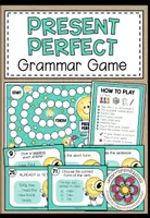 Vorschau - Spiele - PRESENT PERFECT - Grammar Game - Deckblatt