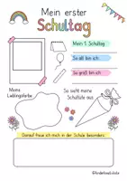 Vorschau - Arbeitsblätter - 🎈Schulstart-Paket - GROWING BUNDLE 🎈 - Seite 1