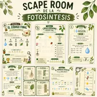Vista previa - Juegos / Gamificación - Scape room de la fotosíntesis - Portada