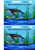 Vorschau - Arbeitsblätter - Wale | Buckelwal - Seite 1