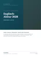 Vorschau - Unterrichtsreihen - Englisch-Abitur 2028 – ultimative Handreichung für gA & eA | Vorgaben, Operatoren, Themenfelder & Übungen (Niedersachsen) - Seite 1