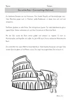 Vorschau - Arbeitsblätter - Antikes Rom Unterrichtsmaterial – Ein Tag im antiken Rom (Sachtext, Geschichten & Aufgaben) Geschichte Klasse 4, 5, 6 - Seite 3