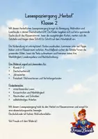 Vorschau - Spiele - Lesespaziergang Herbst, Deutsch Klasse 2 - Seite 1