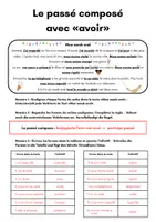 Vorschau - Unterrichtsreihen - Le passé composé mit avoir (Grammatikregel, Übungen) - Seite 3
