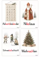 Vorschau - Arbeitsblätter - Lesespaziergang Winter, Deutsch Klasse 1 - Seite 3