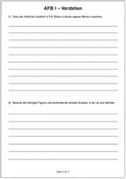 Vorschau - Arbeitsblätter - Sachliche Romanze Gedichtanalyse Klasse 9 10 - Seite 2