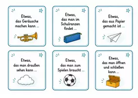 Vorschau - Spiele - Etwas, das ... Wortschatzspiel. Spielkarten - Seite 3