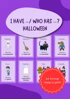Vorschau - Spiele - 13x I have... Who has...? (Lesespiele Englisch) – wachsendes Paket - Seite 1