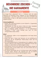 Vorschau - Unterrichtsreihen - Sakramente der katholischen Kirche - Escape Room - Seite 1