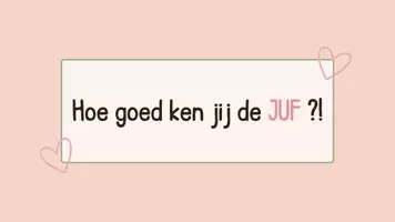 Voorbeeld - De grote juffenquiz - Voorblad