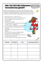 Vorschau - Arbeitsblätter - Logicals SOMMER Klasse 6 - 15 Logical Rätsel - 3-fach differenziert - mit Lösung & Lösungswegen - Logicals Klasse 6 - Leselogicals Deutsch Lese Logicals - Leseverstehen Klasse 6 - SOMMER Nr. 1 - Freiarbeit Deutsch - Freiarbeitsmaterial Deutsch Klasse 6 - Seite 3