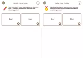 Voorbeeld - Speurtocht - Voetbal - Meer of minder - Pagina 2