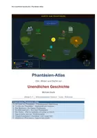 Vorschau - Arbeitsblätter - Unendlichen Geschichte: Phantásien-Atlas – Orte, Wesen & Karten von Michael Endes Welt | Fächerverbindend Deutsch/Kunst/Erdkunde Kl. 5-7 | sofort einsetzbar - Deckblatt