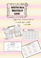 anteprima - Programmi scolastici / Materiali per docenti - REGISTRO DELLA BIBLIOTECA DI CLASSE + BONUS - Pagina di copertina