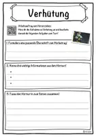Vorschau - Unterrichtsreihen - Verhütung Lückentext mit Wortspeicher Hörverstehen und Suchsel - Seite 3