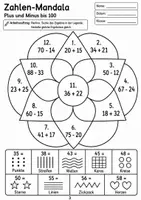 Vorschau - Arbeitsblätter - Rechenmandalas Klasse 2 - Seite 3