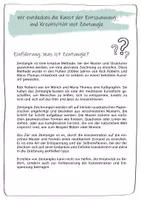 Vorschau - Mal- und Bastelvorlagen - Zentangle für Ruhe & Kreativität – Entspannungskunst im Klassenzimmer - Seite 1