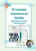 Vista previa - Hojas de trabajo - "CUERPO HUMANO AL LÍMITE" 1º Bachillerato - Portada
