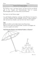 Vorschau - Arbeitsblätter - Textaufgaben Sommer – 30 Sachaufgaben in 3 Schwierigkeitsstufen mit Lösungen (Klasse 3) - Seite 2