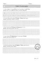 Vorschau - Arbeitsblätter - Textaufgaben Fußball – 30 Sachaufgaben in 3 Niveaustufen mit Lösungen (Mathematik Klasse 3) - Seite 3