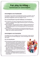 Vorschau - Arbeitsblätter - Ethik 7. Klasse – Fairness und Gerechtigkeit im Schulalltag - Seite 3