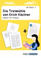Vorschau - Test - Erich Kästner – Gedichte mit Analyse | Materialpaket für die Oberstufe (Klasse 11–13) - Seite 1