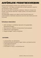 Vorschau - Arbeitsblätter - Partnerlesen "Plastikmüll" DaZ geeignet - Seite 1