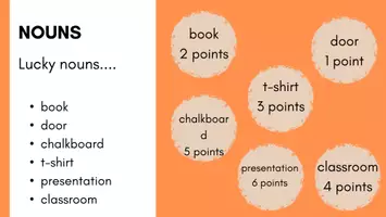 Voorbeeld - Nouns, adjectives and verbs, how lucky are you today - Pagina 2