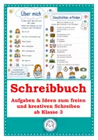 Vorschau - Arbeitsblätter - Schreibbuch. Schreibanlässe für Klasse 3 und 4 - Deckblatt