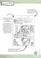 Vorschau - Mal- und Bastelvorlagen - Gemeinschaftsbild / Sommer / Sonnenschutz / Ausmalbild / Kindergarten / Grundschule / Sprachförderung / KITA - Seite 3
