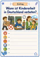 Vorschau - Fördermaterial/Inklusion - Einträge & Abschreibvorlagen: Dürfen Kinder arbeiten? (WiB, 5. Klasse) - Seite 3