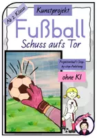 Vorschau - Stundenentwürfe - Kunst Fußball WM 2026: Schuss aufs Tor - Deckblatt
