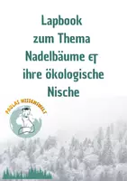 Vorschau - Arbeitsblätter - Lapbook Ökologie Nadelbäume vs. Laubbäme - Deckblatt
