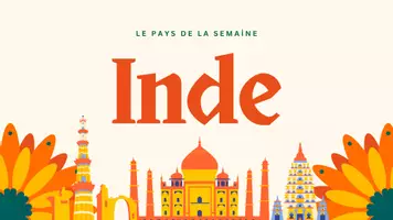 Aperçu - Préparation de séance / Séance complète - Diaporama de présentation de l'Inde, Asie - Page de couverture