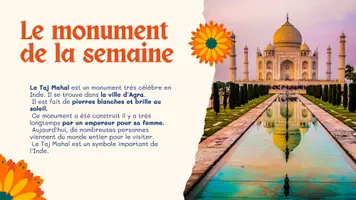Aperçu - Préparation de séance / Séance complète - Diaporama de présentation de l'Inde, Asie - Page 2