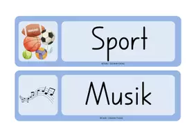 Vorschau - Präsentationen/Tafelbilder - Tagestransparenz für Schweizer Schulfächer, Morgenkreis, Tagesablauf - Seite 3