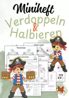 Vorschau - Arbeitsblätter - Materialpaket: Verdoppeln und Halbieren - Seite 1