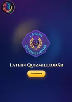 Vorschau - Präsentationen/Tafelbilder - Latein Quizmillionär - Das digitale Quiz-Show-Spiel für Zwischendurch - Deckblatt
