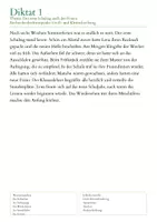 Vorschau - Arbeitsblätter - Diktatheft 7.-8. Klasse (50 Diktate) - Seite 1